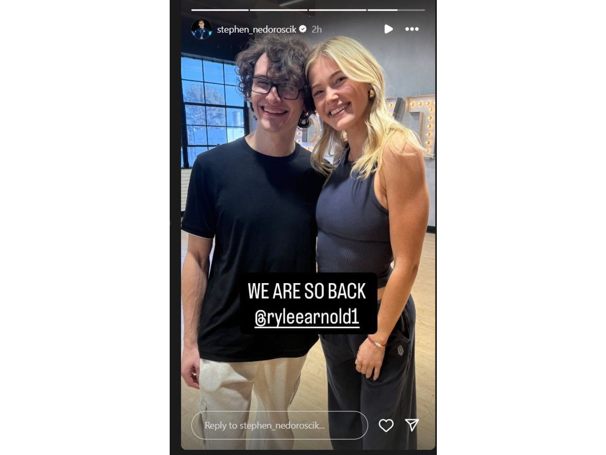 Nedoroscik&#039;s Instagram story