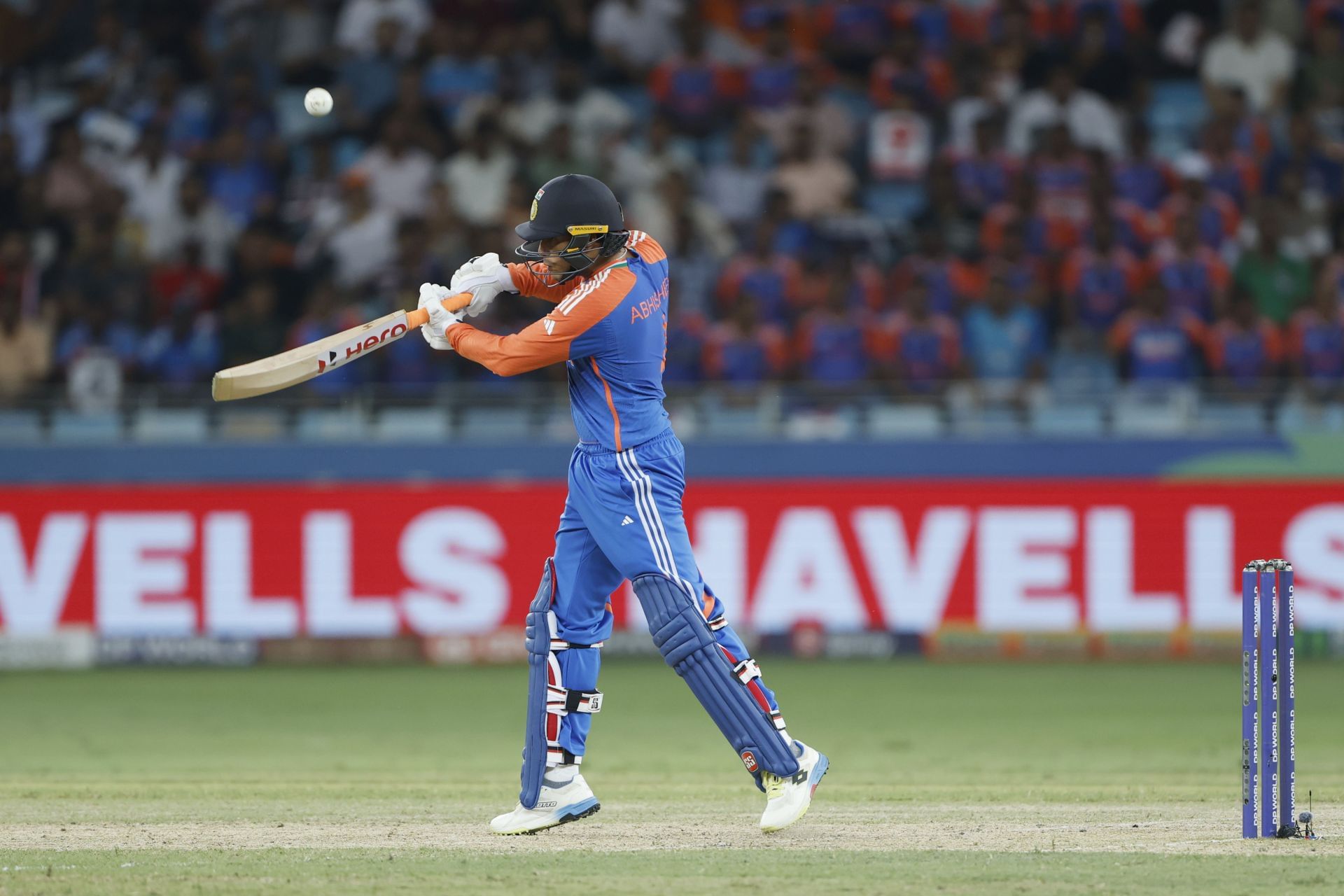 Abhishek Sharma clobbered 61 off 31 deliveries. (Credits: Getty)