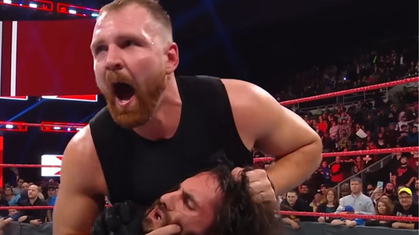 Jon Moxley (FKA Dean Ambrose) and Seth Rollins [Image from WWE