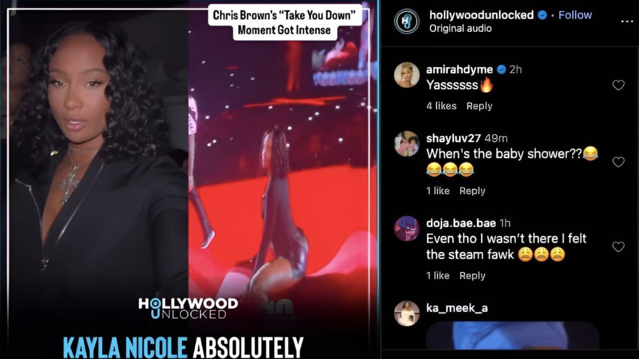 Amirah Dyme&#039;s comment on Kayla Nicole&#039;s dance