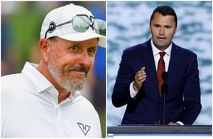 Phil Mickelson commends Spanish-speaking artist for creating a Charlie Kirk mural that got vandalized