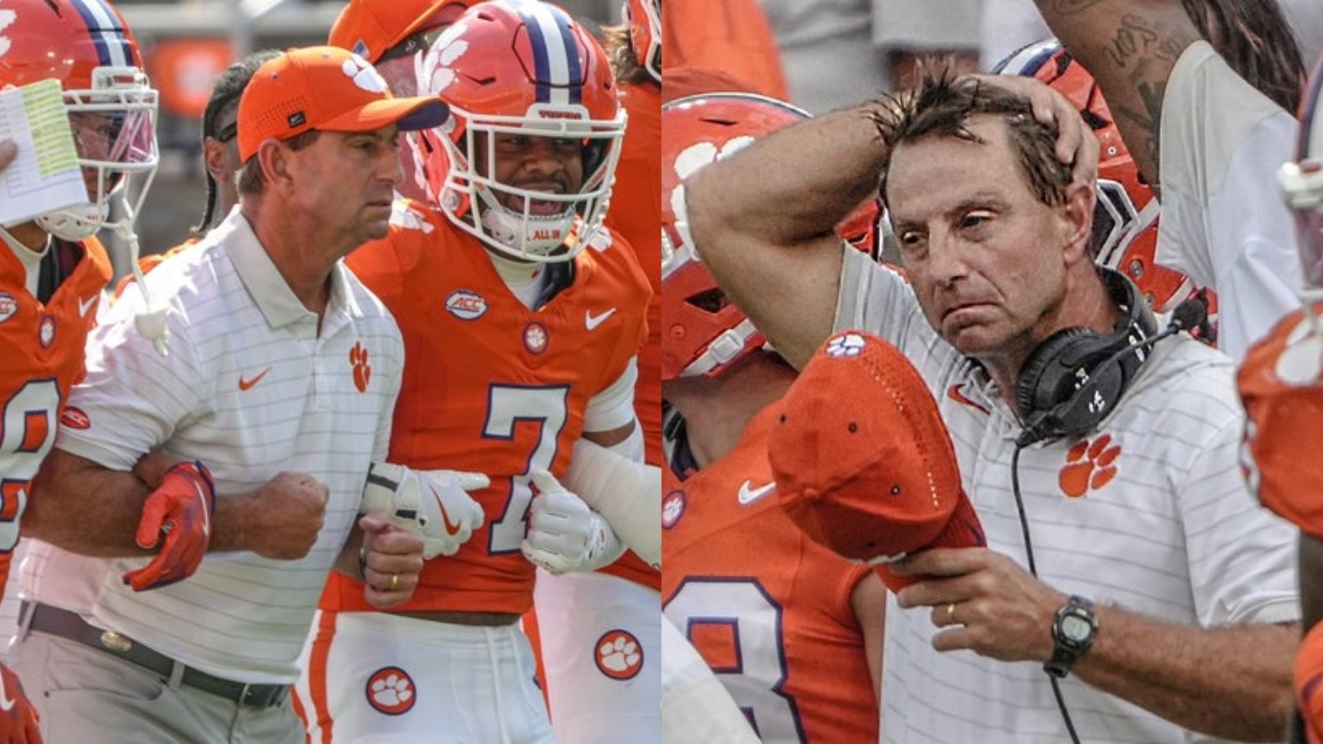 Clemson coach Dabo Swinney (Image Source: IMAGN)
