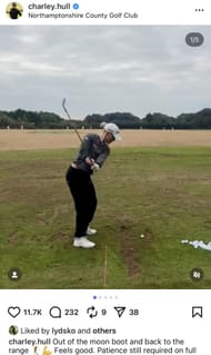 Image via Hull’s Instagram Feed _ Source: Instagram/@charley.hull