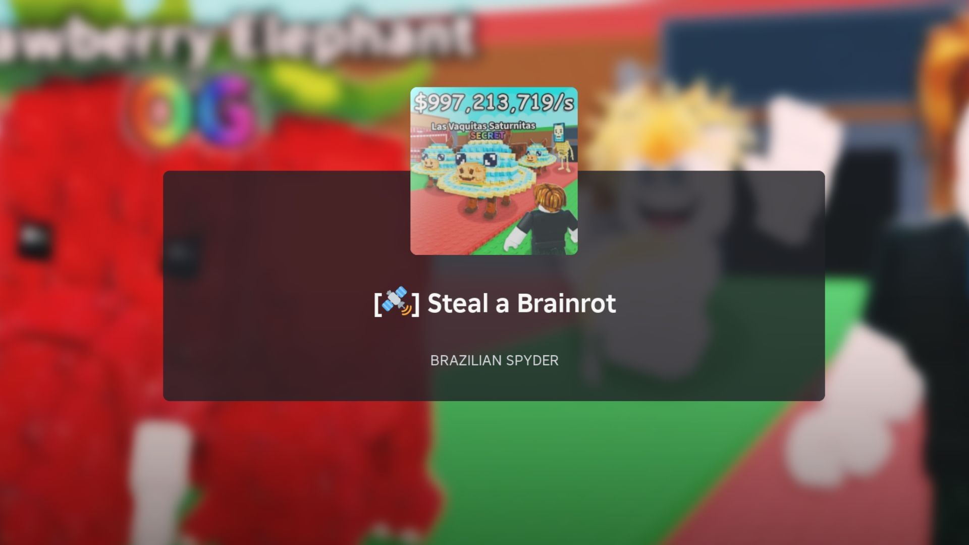 Steal a Brainrot loading screen