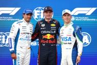 Carlos Sainz, Max Verstappen, and Liam Lawson at the F1 Azerbaijan Grand Prix - Qualifying - Source: Getty