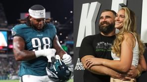 "Dak spit first": Jason Kelce's wife, Kylie, makes her feelings known on Jalen Carter's spitgate incident