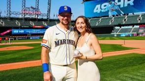 Cal Raleigh’s girlfriend Hannah gives 3-word shoutout as Mariner’s star passes Mickey Mantle with historic 55th HR
