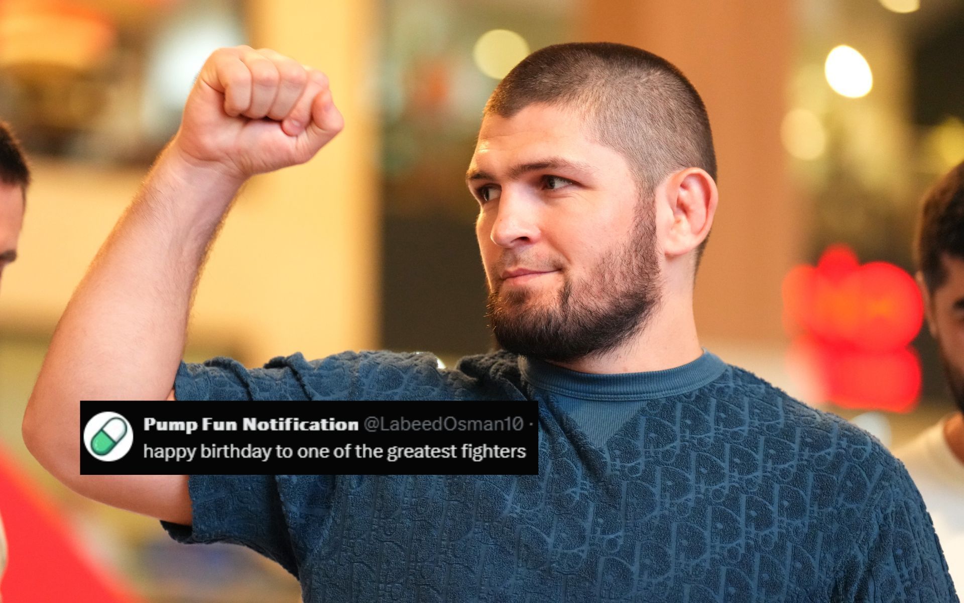 Fans wish Khabib Nurmagomedov on his birthday. [Image courtesy: Getty]