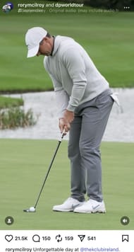 Amgen Irish Open 2026 _ Imagen Fuente: Instagram/@Rory Macillo