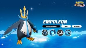 Pokemon Unite Empoleon: Best moveset, builds, counters, and more