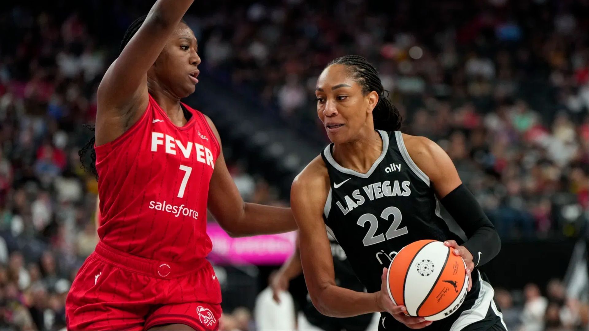 Las Vegas Aces vs Indiana Fever Prediction and Betting Tips for Game 3 of 2025 WNBA Semifinals. (Photo: IMAGN)