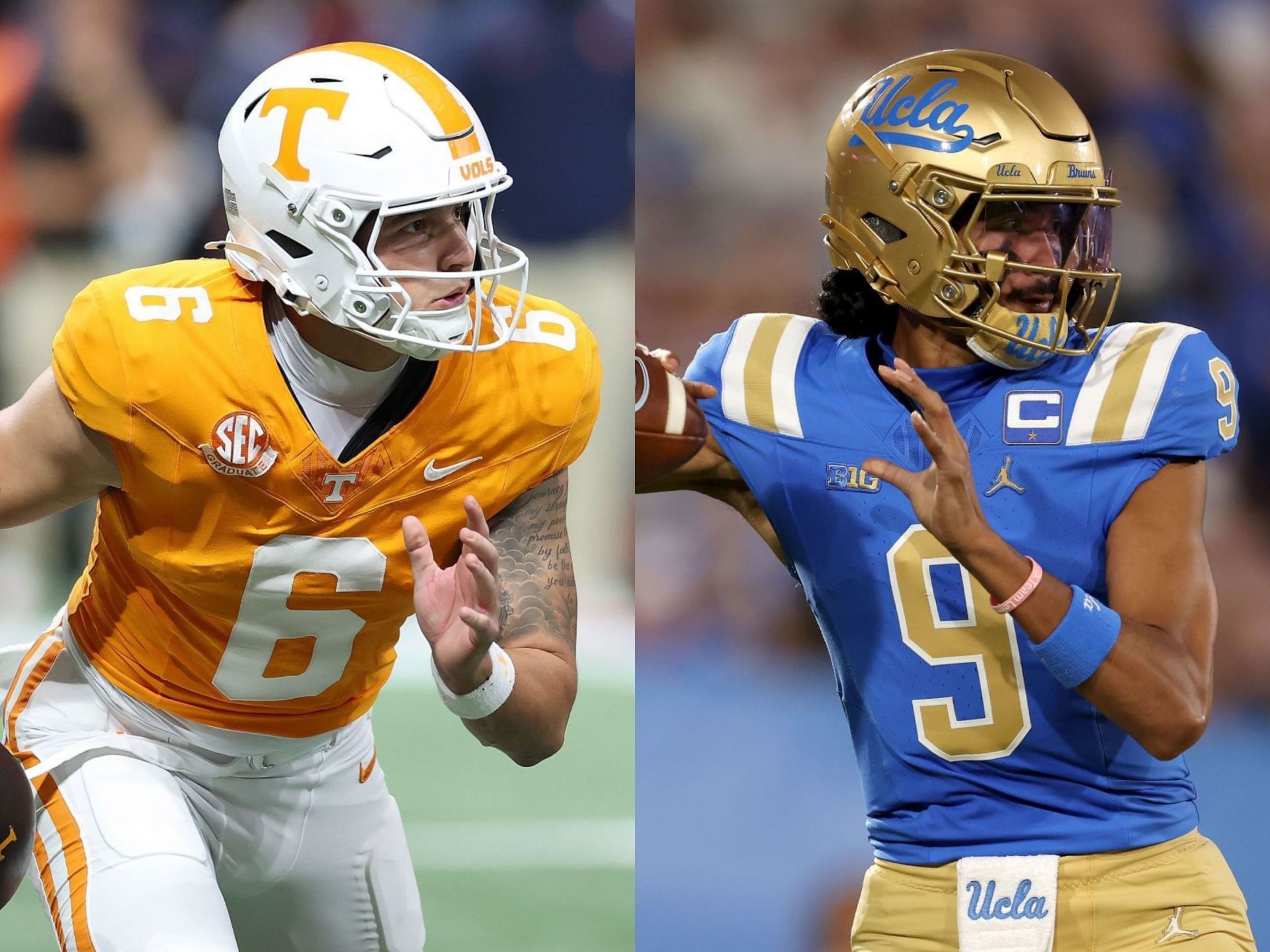 "Nico Iamaleava is sick right now": UCLA QB catches strays from fans as Joey Aguilar shines bright vs. Georgia, despite Tennessee's loss