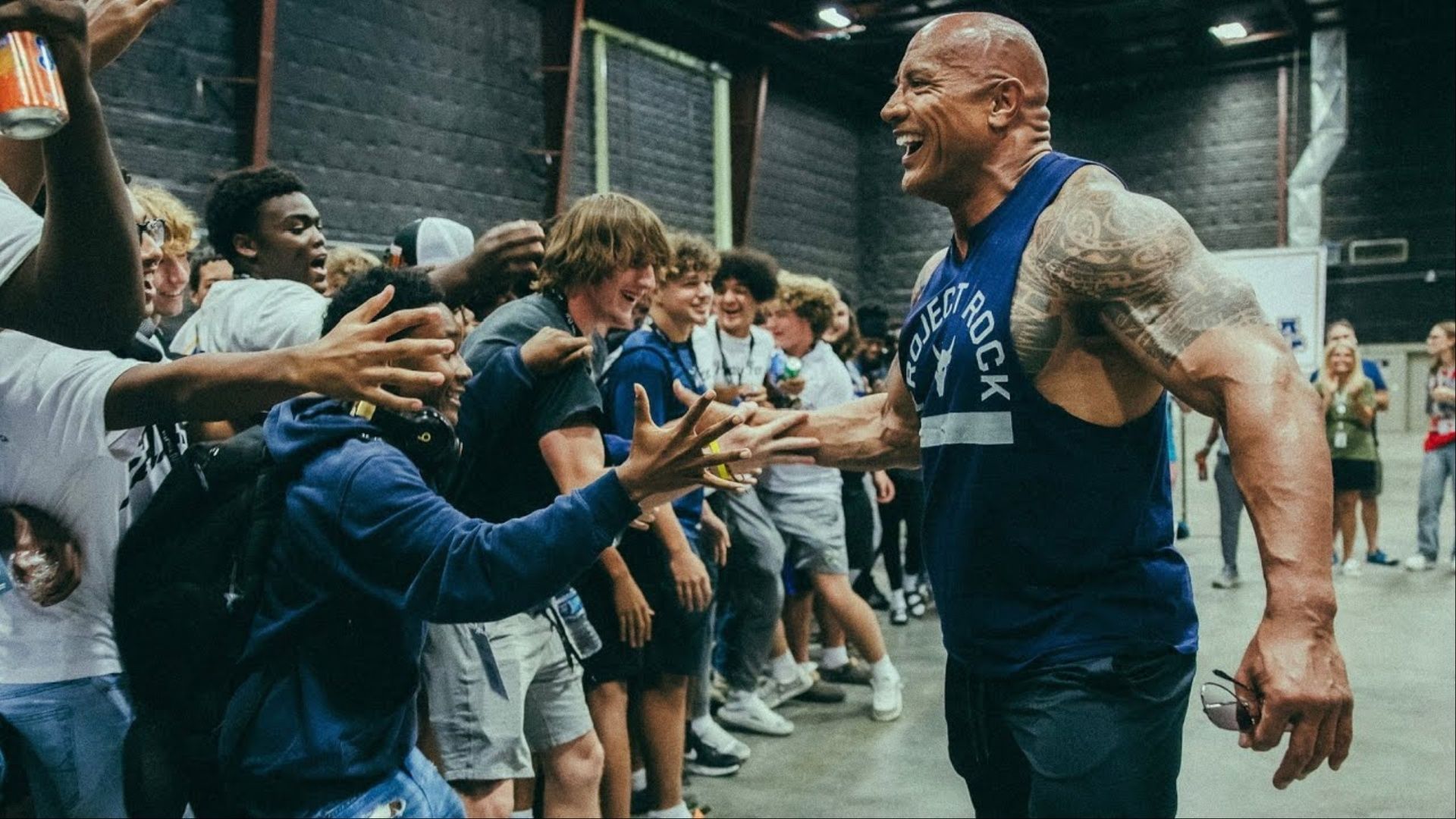 The Rock is a WWE legend. (Photo: @therock on YouTube)