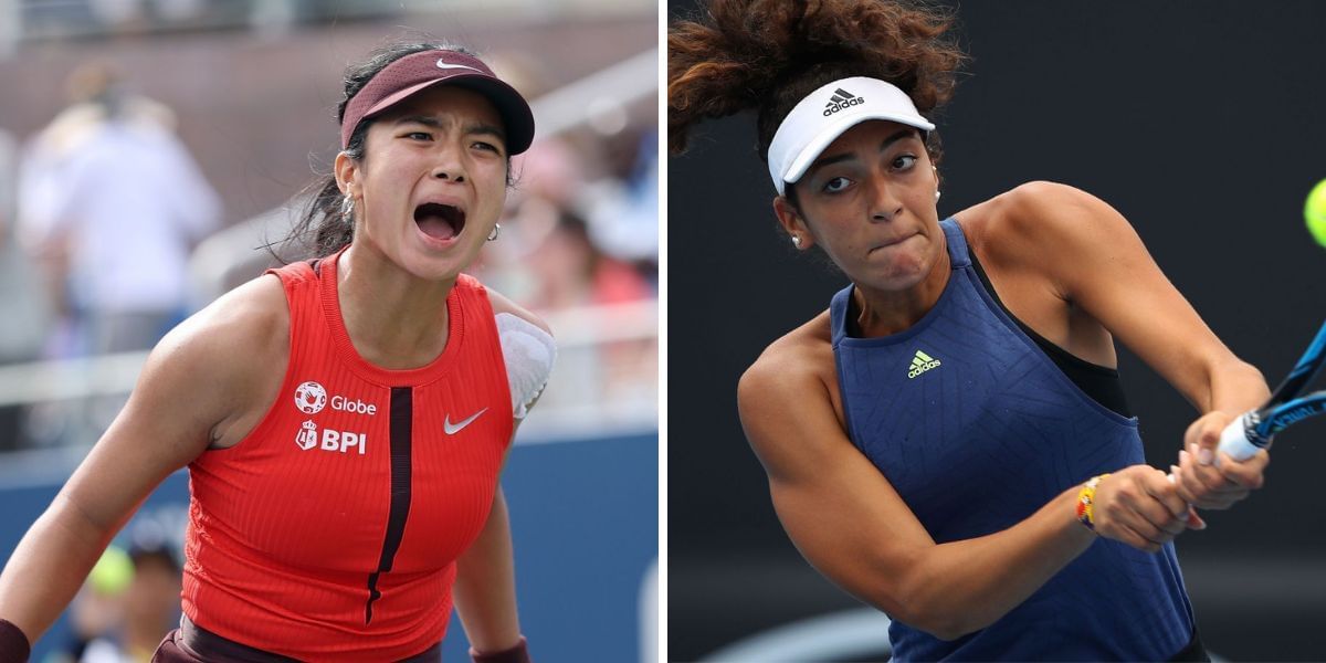 Alexandra Eala vs Yasmine Mansouri - Image Source: Getty  