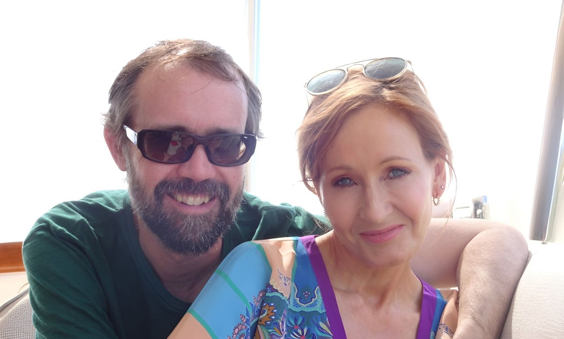 J.K. Rowling &amp; Neil Murray (Image via X/@jk_rowling)