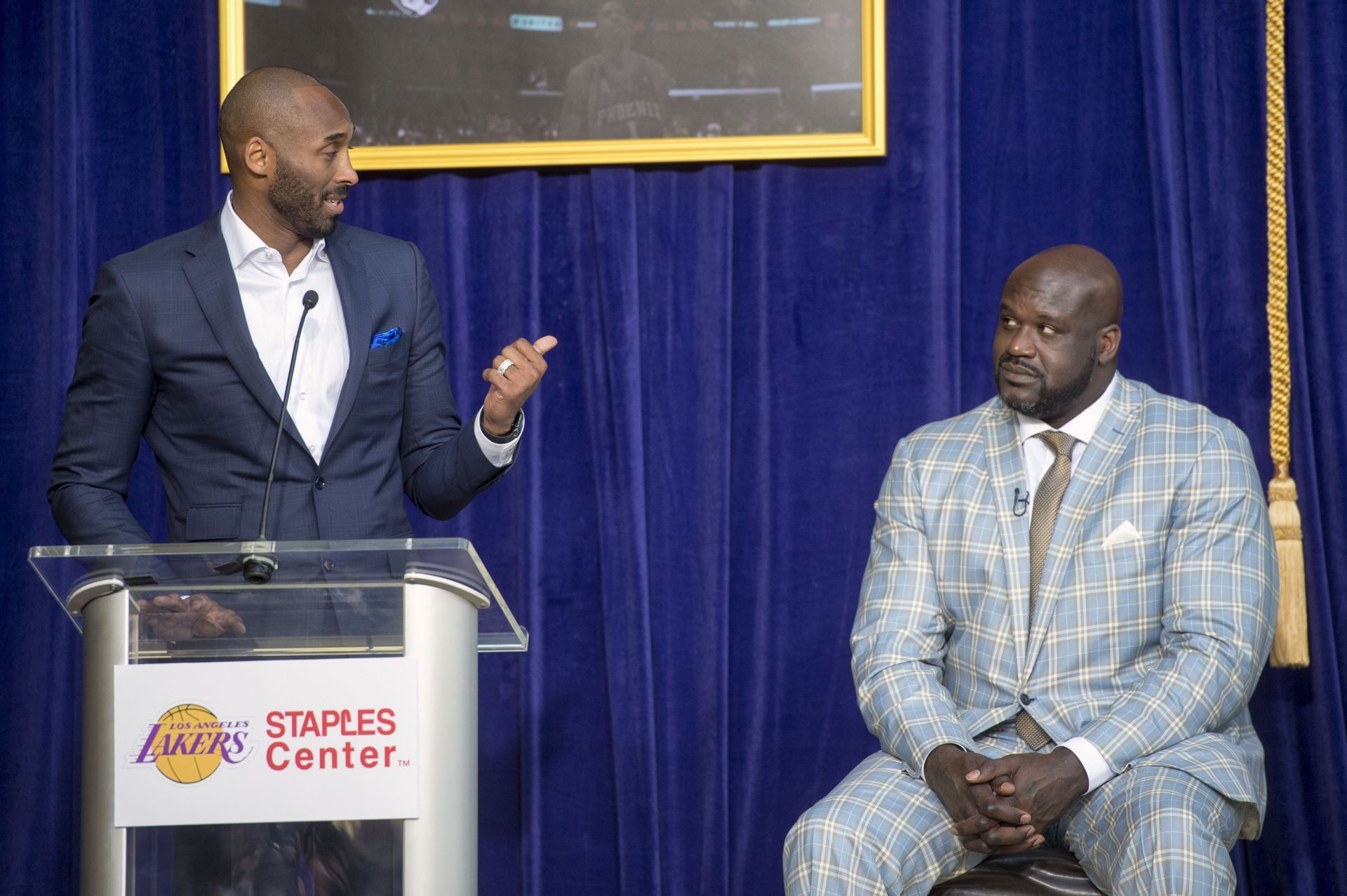 2017 Shaquille ONeal Statue Unveiled At Staples Center - Source: Getty
