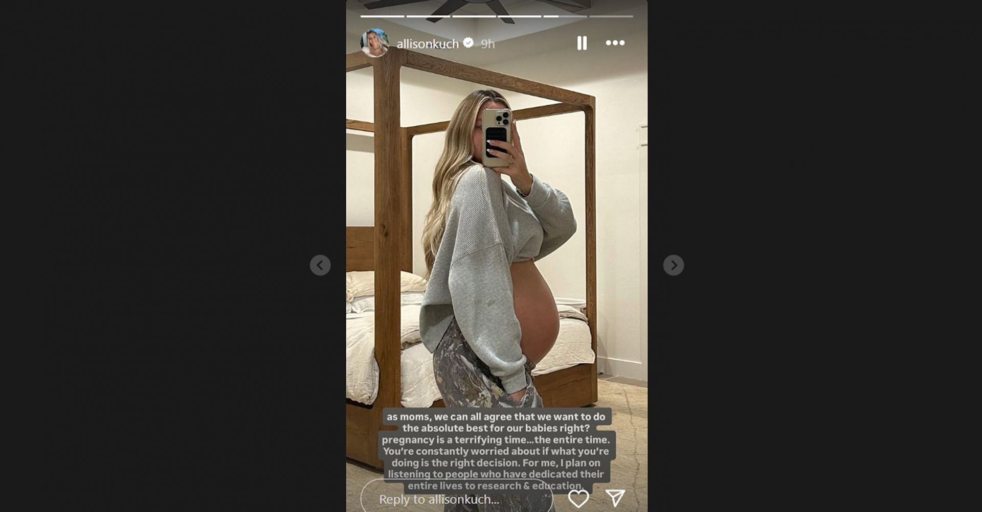 Isaac Rochell&rsquo;s wife Allison Kuch/@allisonkuch