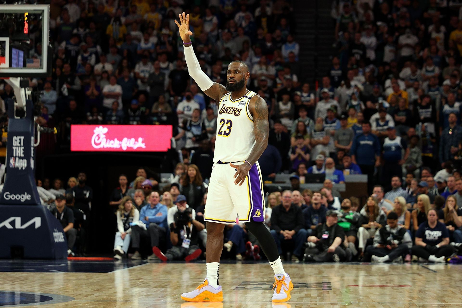 Los Angeles Lakers v Minnesota Timberwolves - Game Four - Source: Getty