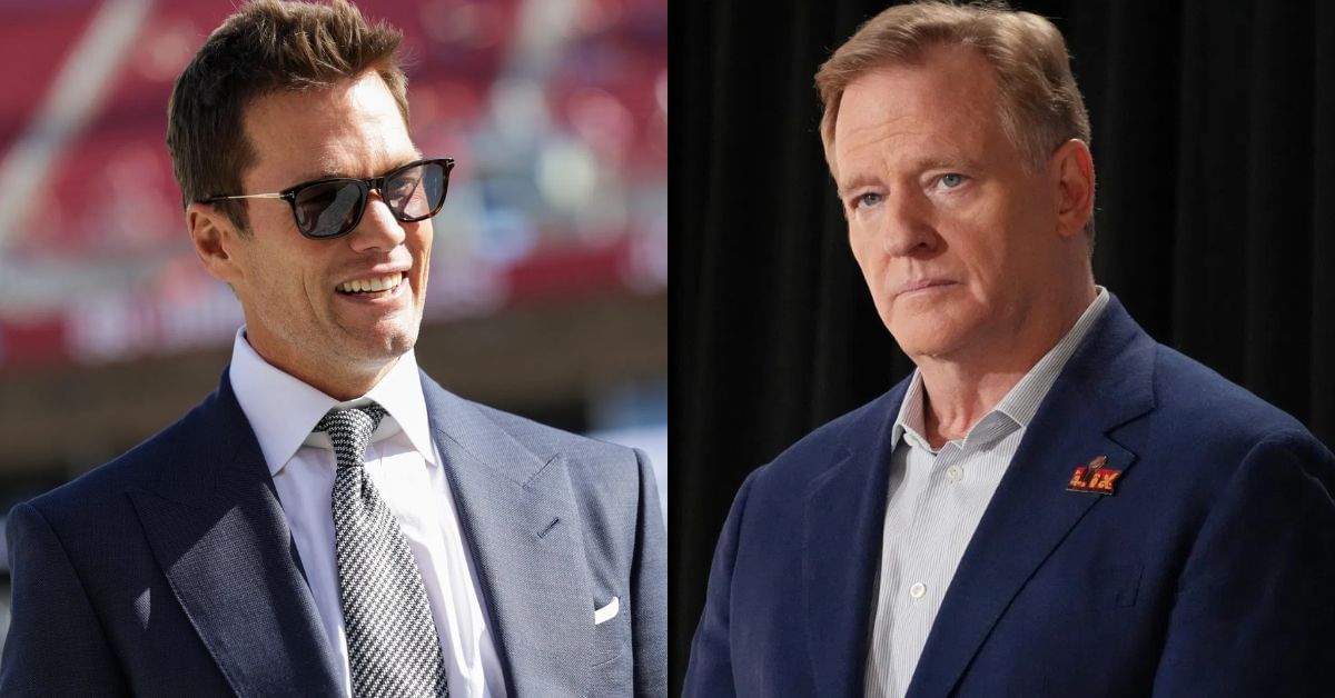 Mike Florio hits back at Roger Goodell for downplaying Tom Brady&rsquo;s dual role issues