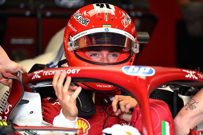 "LeCursed": F1 influencer's one-word reaction to Charles Leclerc being investigated for Red Flag infringement after F1 Italian GP FP1