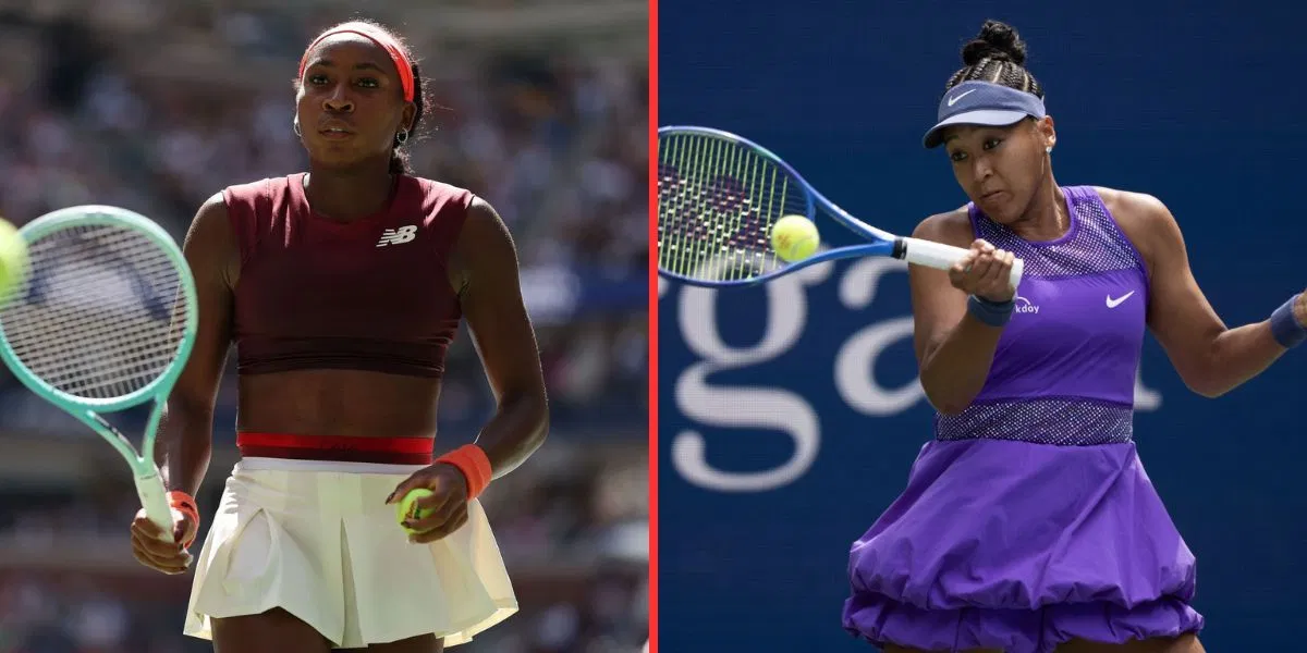 Coco Gauff (L) and Naomi Osaka (R) (Image Source: Getty)