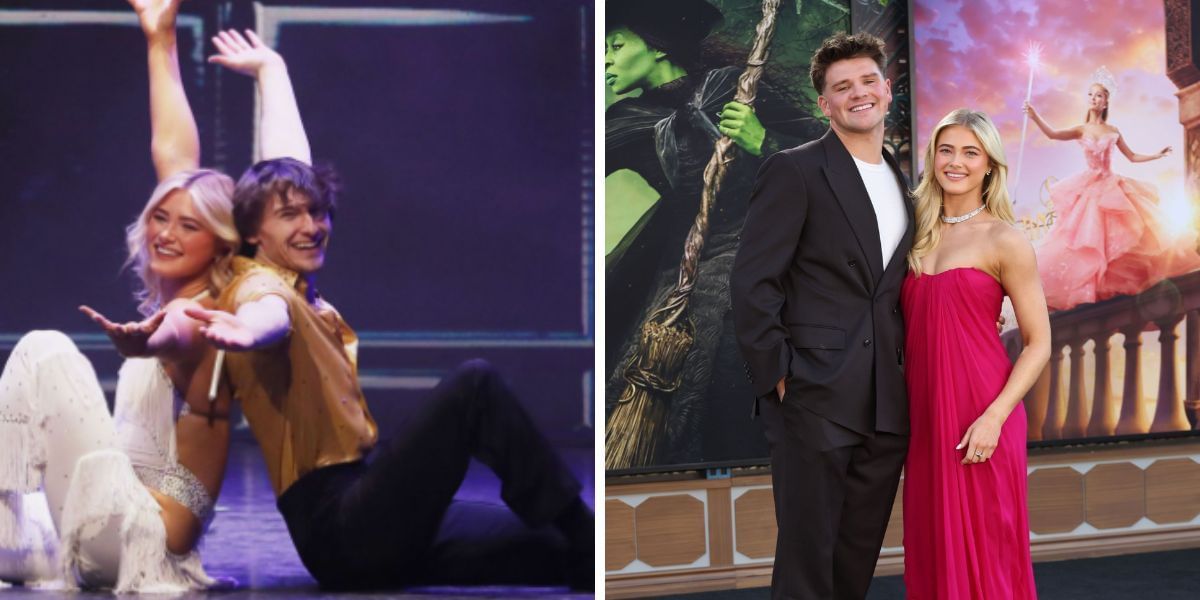 Stephen Nedoroscik's former DWTS partner Rylee Arnold beams in pride as her boyfriend Walker Lyons scores his first career touchdown