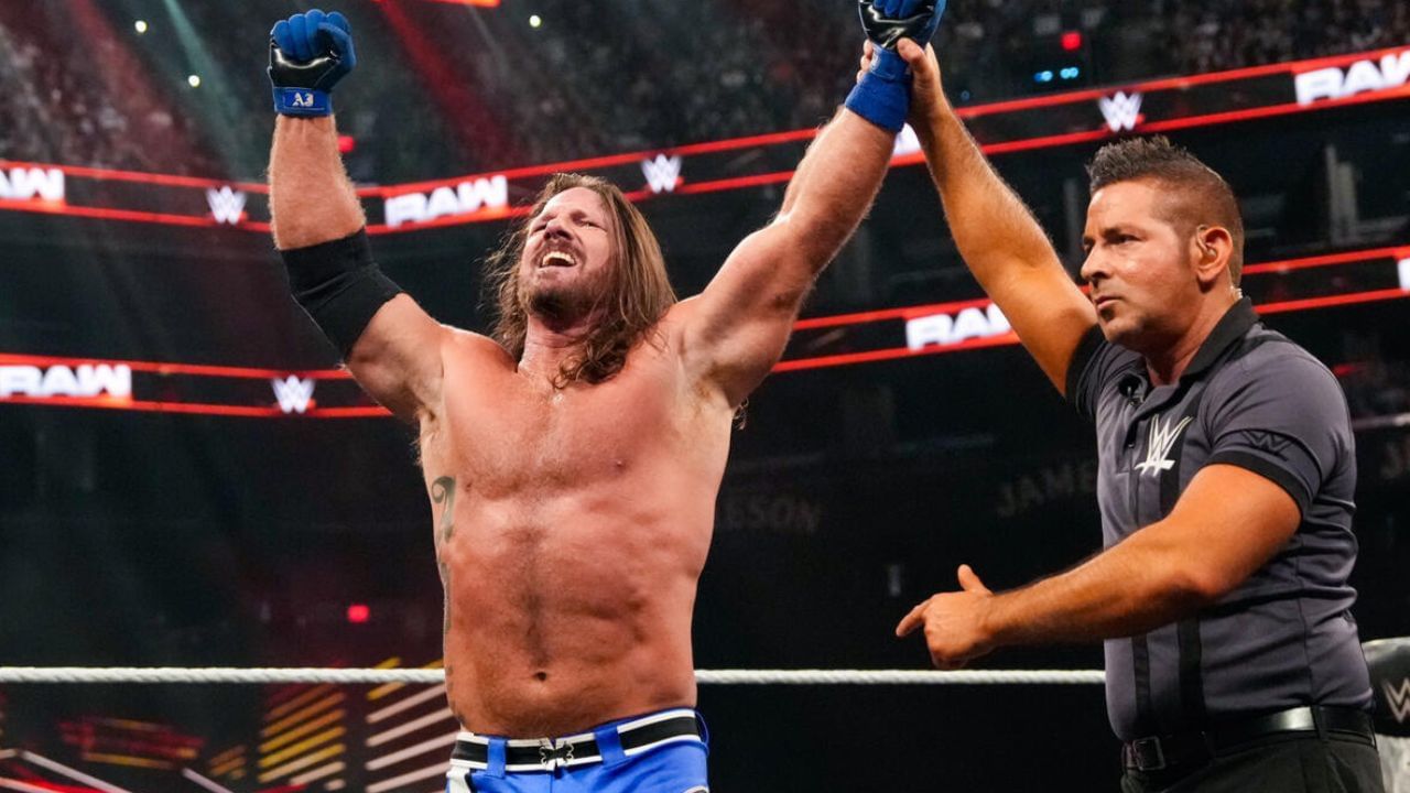 AJ Styles is former WWE Champion! (Credits: WWE.Com)