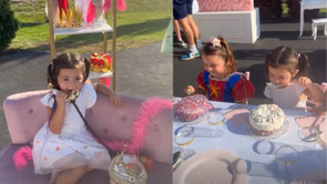 [PICS] Johnny Gaudreau and his ex-CBJ teammate's daughters Noa and Zoey dress us as adorable princesses in joint birthday bash
