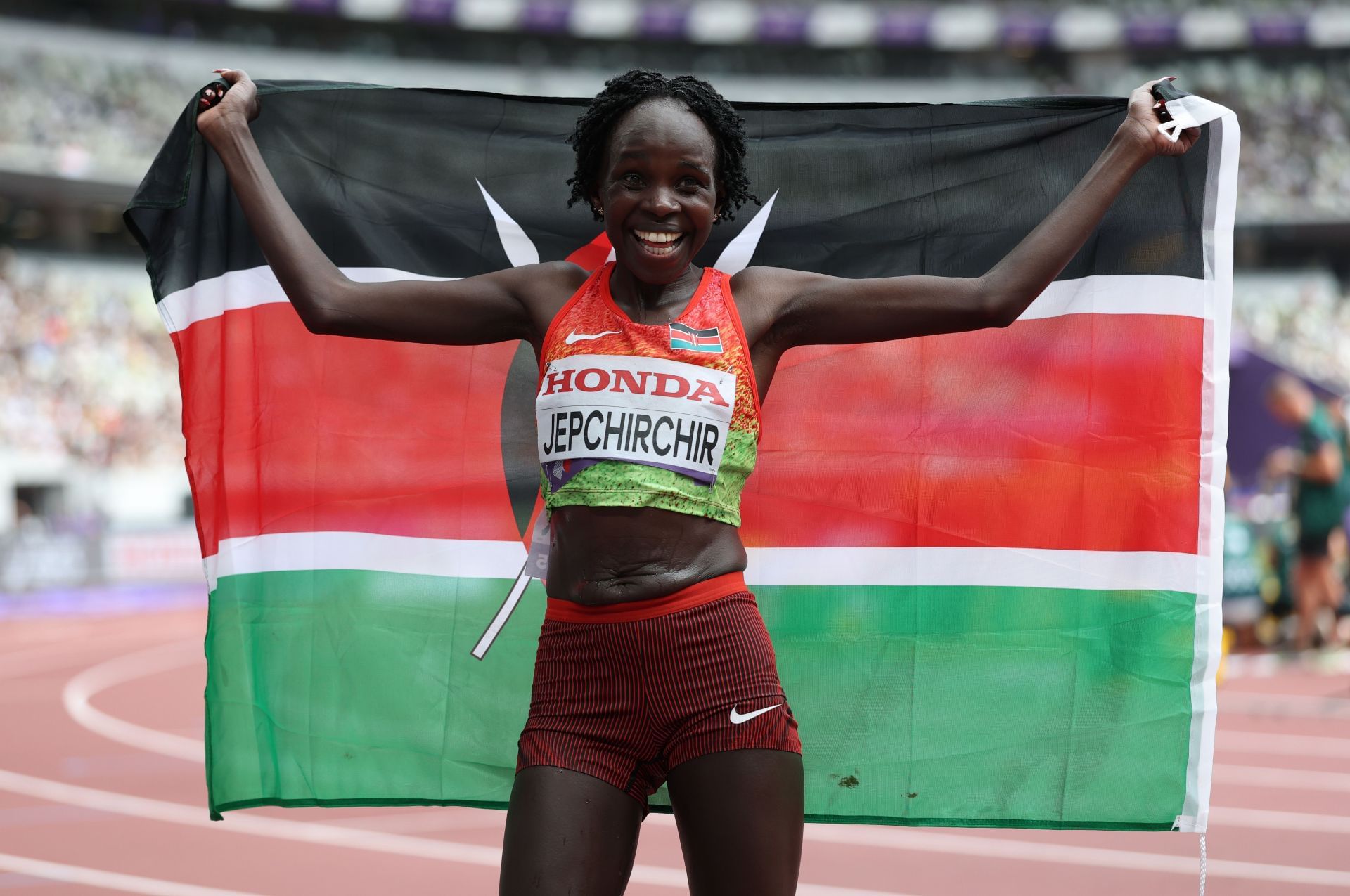 Peres Jepchirchir at the World Athletics Championships Tokyo 2025 - Source: Getty
