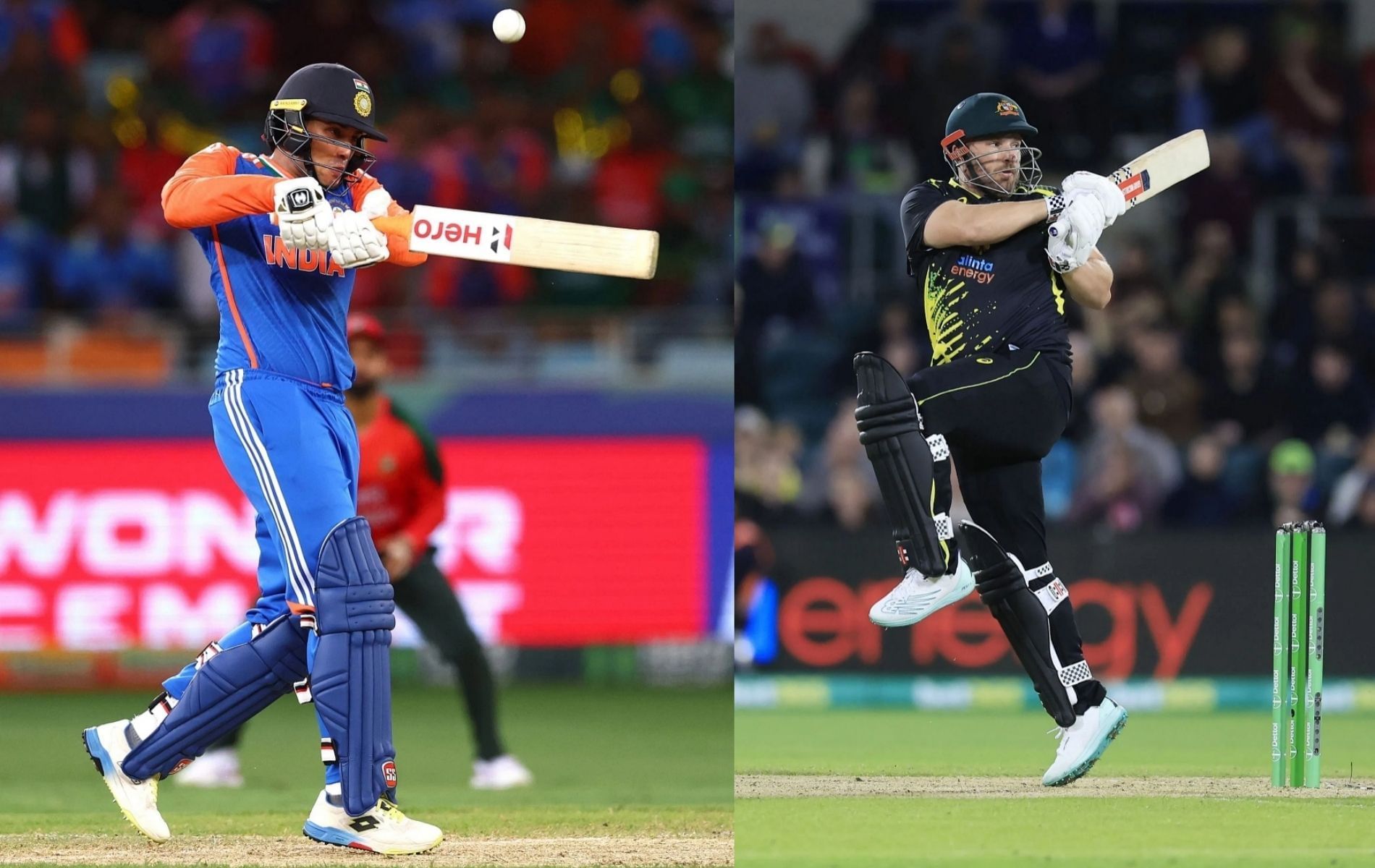 Abhishek Sharma, Aaron Finch