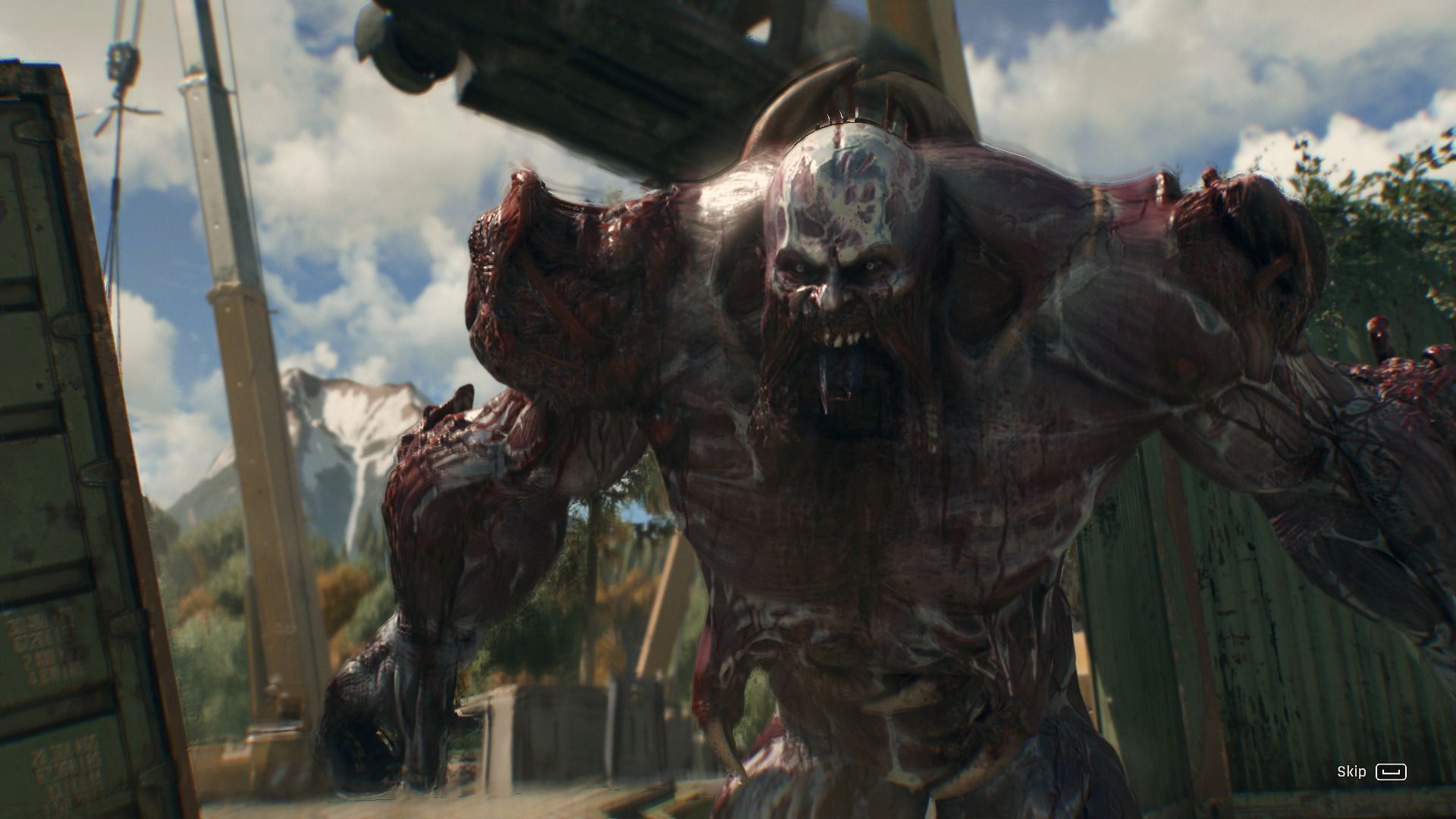 The Behemoth boss in A New Strain (Image via Techland)