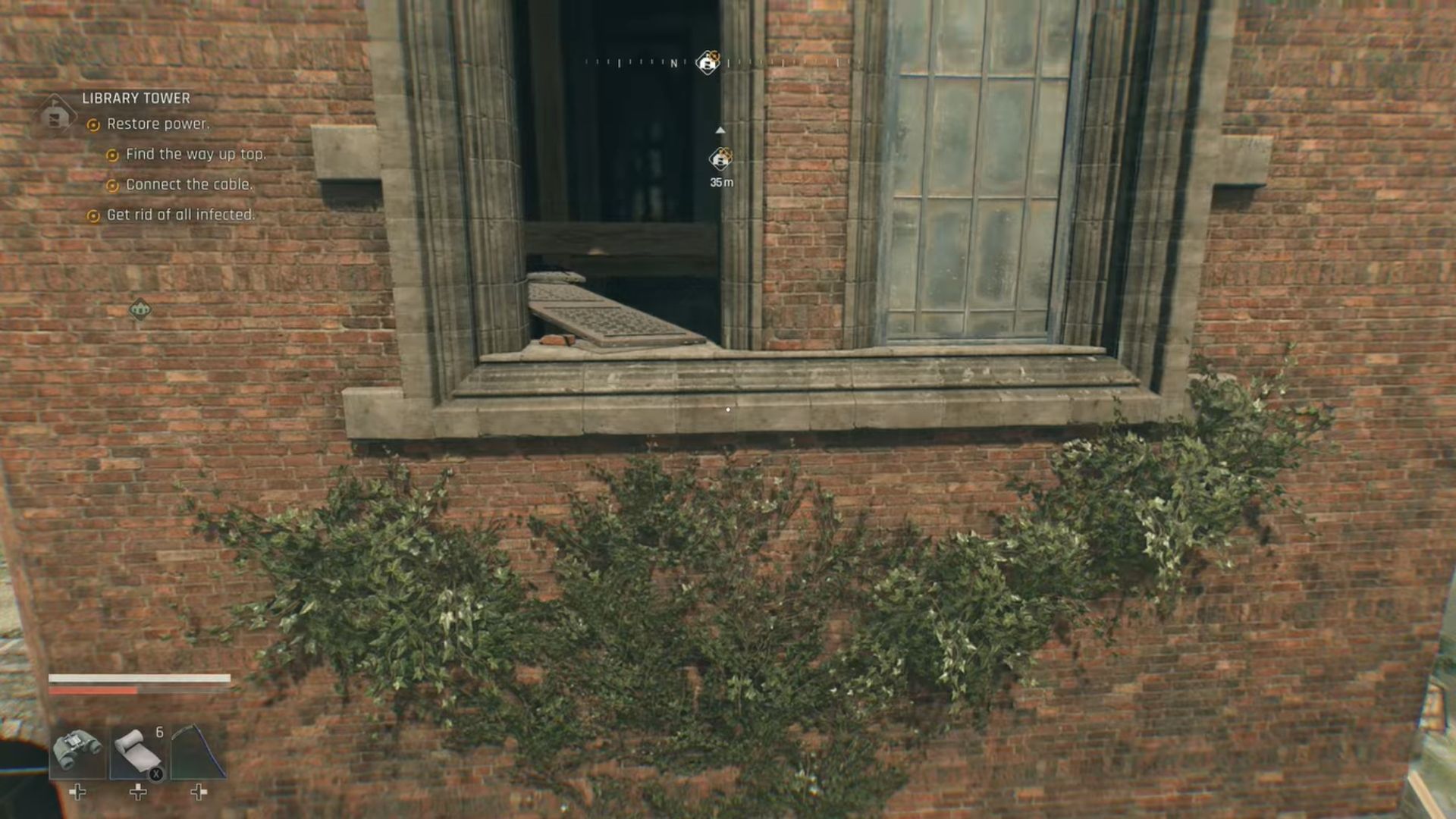 Jump through this window (Image via Techland | YouTube/@xLunarGaming)