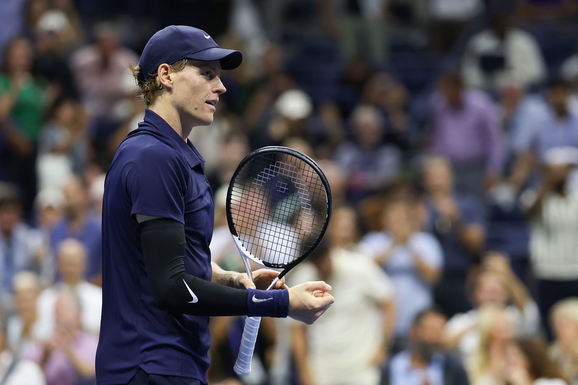 In Picture: Sinner in action (Getty)