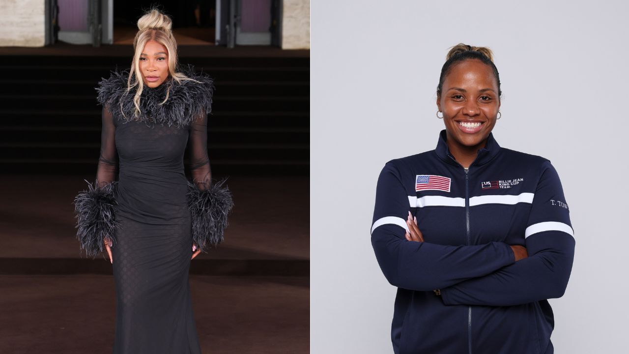 Serena Williams turns up the glamor in stunning Gucci look at Milan Fashion Week, leaves Taylor Townsend in awe. Credit: GETTY