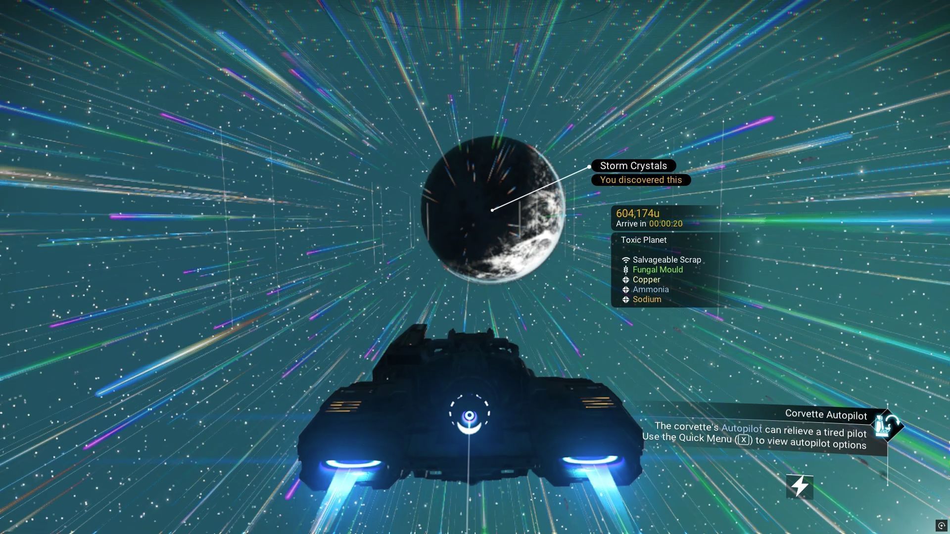 Perform planetary scan (Image via Sportskeeda Gaming / Hello Games)