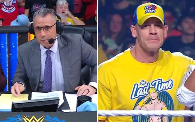 Michael Cole acknowledges controversial past name that John Cena had to change
