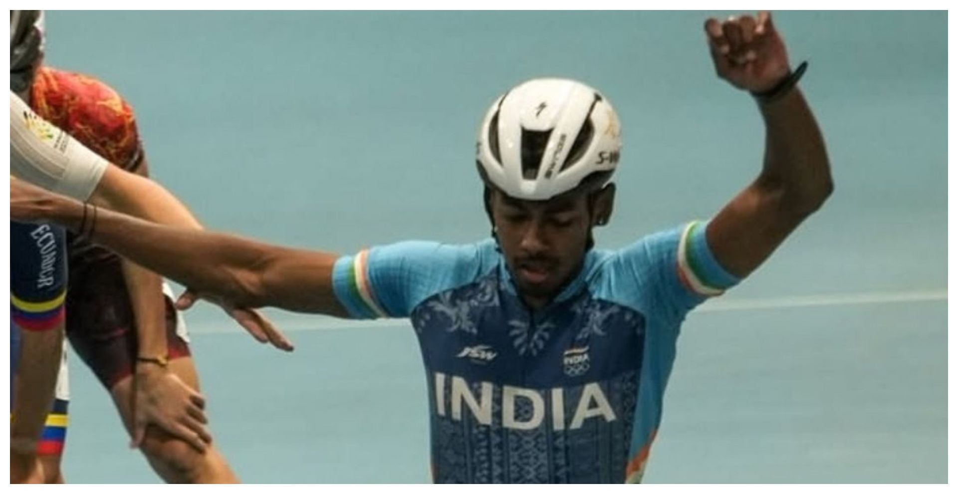 Anandkumar Velkumar is also pursuing an engineering degree in Chennai - Source: AIR on X