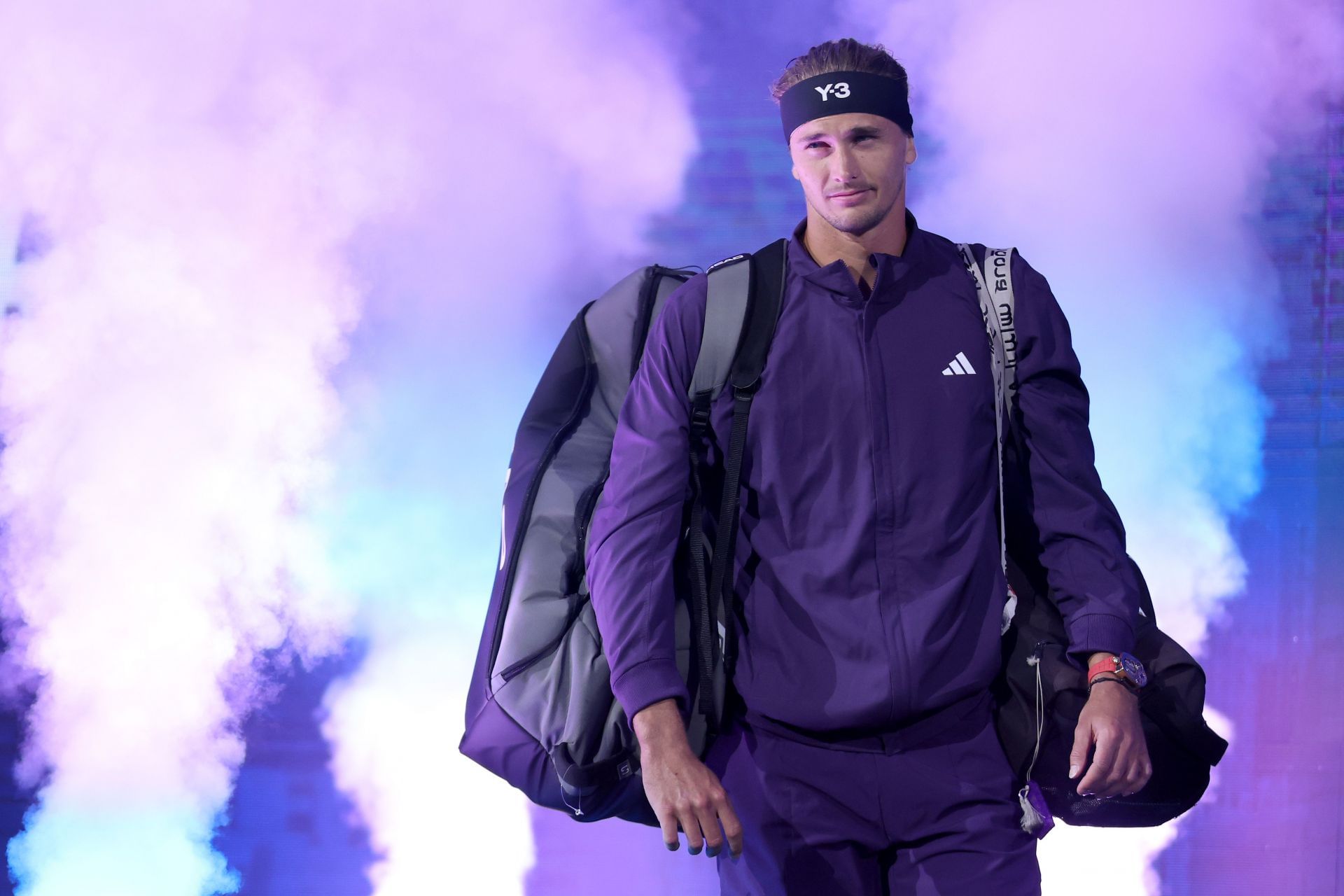 Alexander Zverev looks on at the 2025 US Open | Image Source: Getty
