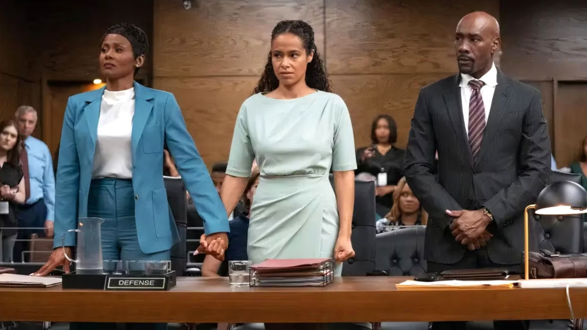 What happened at the end of Reasonable Doubt season 3 premiere? (Image via Hulu)