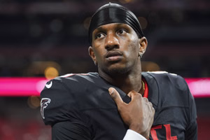 Michael Penix Jr.’s fiancee Olivia Carter shares wholesome reaction to Falcons QB being included in history-making NFL event