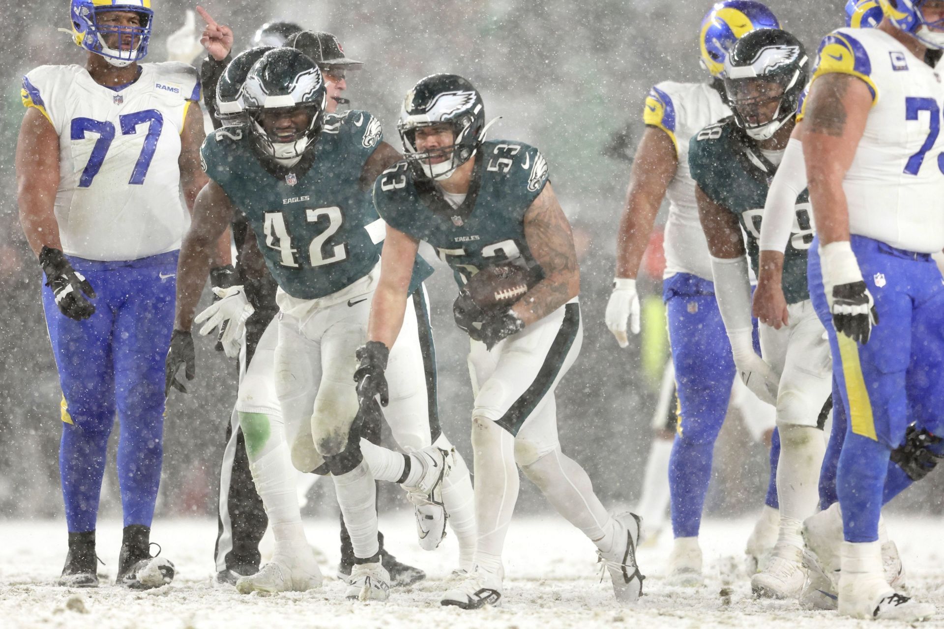 NFC Divisional Playoffs: Los Angeles Rams v Philadelphia Eagles - Source: Getty
