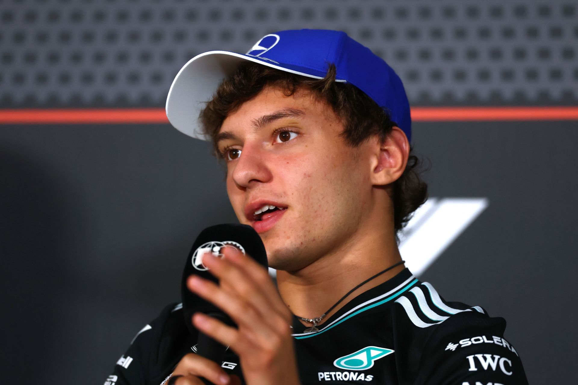 Mercedes&#039; Kimi Antonelli ahead of the 2025 F1 Grand Prix of Azerbaijan race weekend - Source: Getty