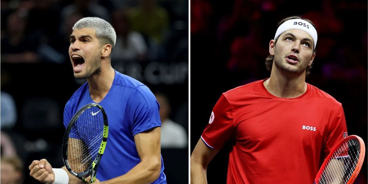 Carlos Alcaraz and Taylor Fritz to renew their rivalry on Day 2 of Laver Cup 2025 | Image Source: Getty