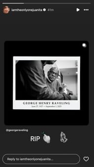 Vanoy published on his Instagram account on Raveling's Pass.