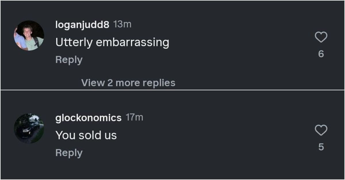 Comments on post