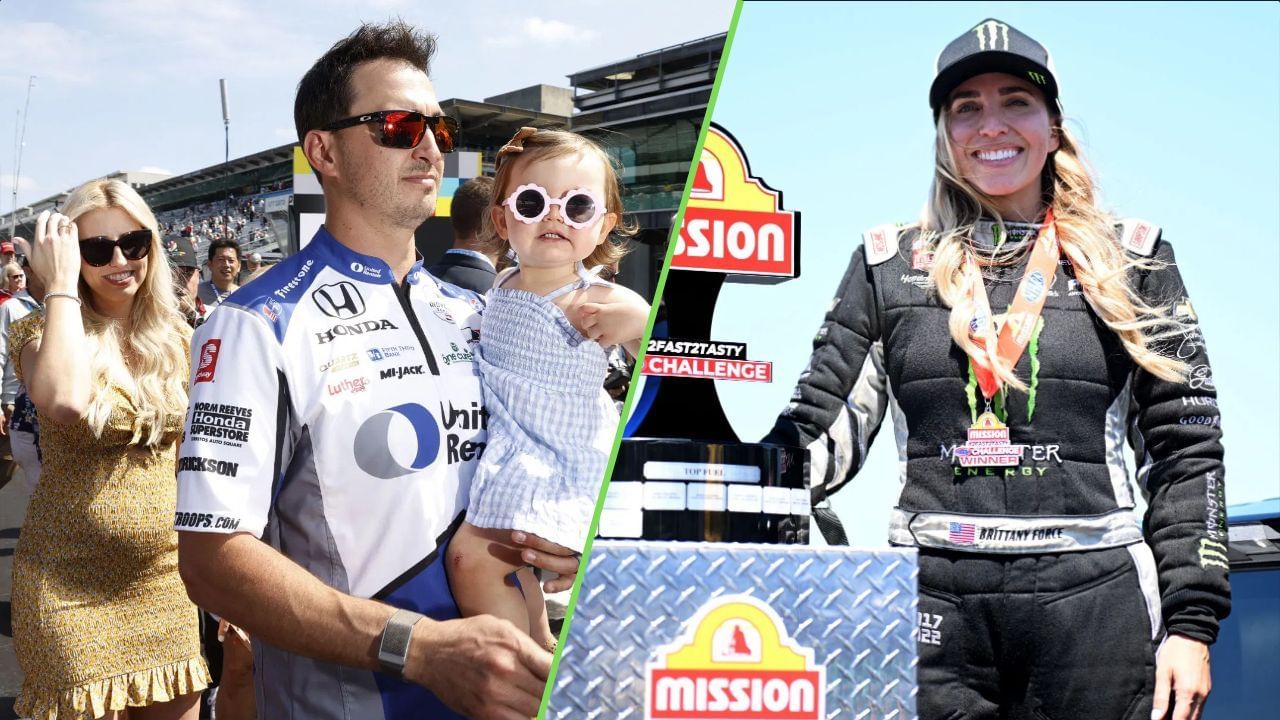 Graham Rahal reacts as sister-in-law Brittany Force announces NHRA retirement | Image via Getty