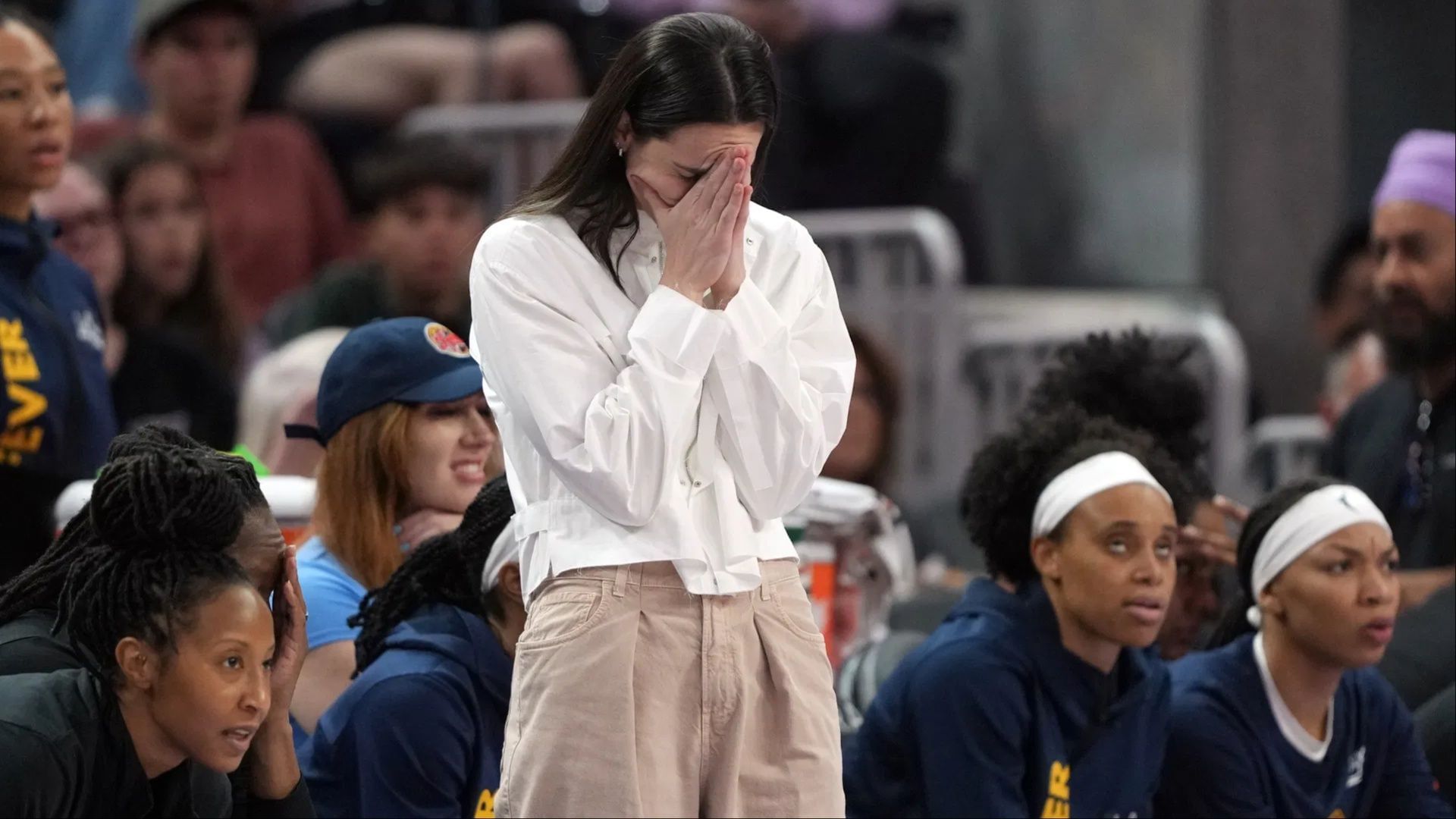 Caitlin Clark only played 13 games this season. (Photo: IMAGN)