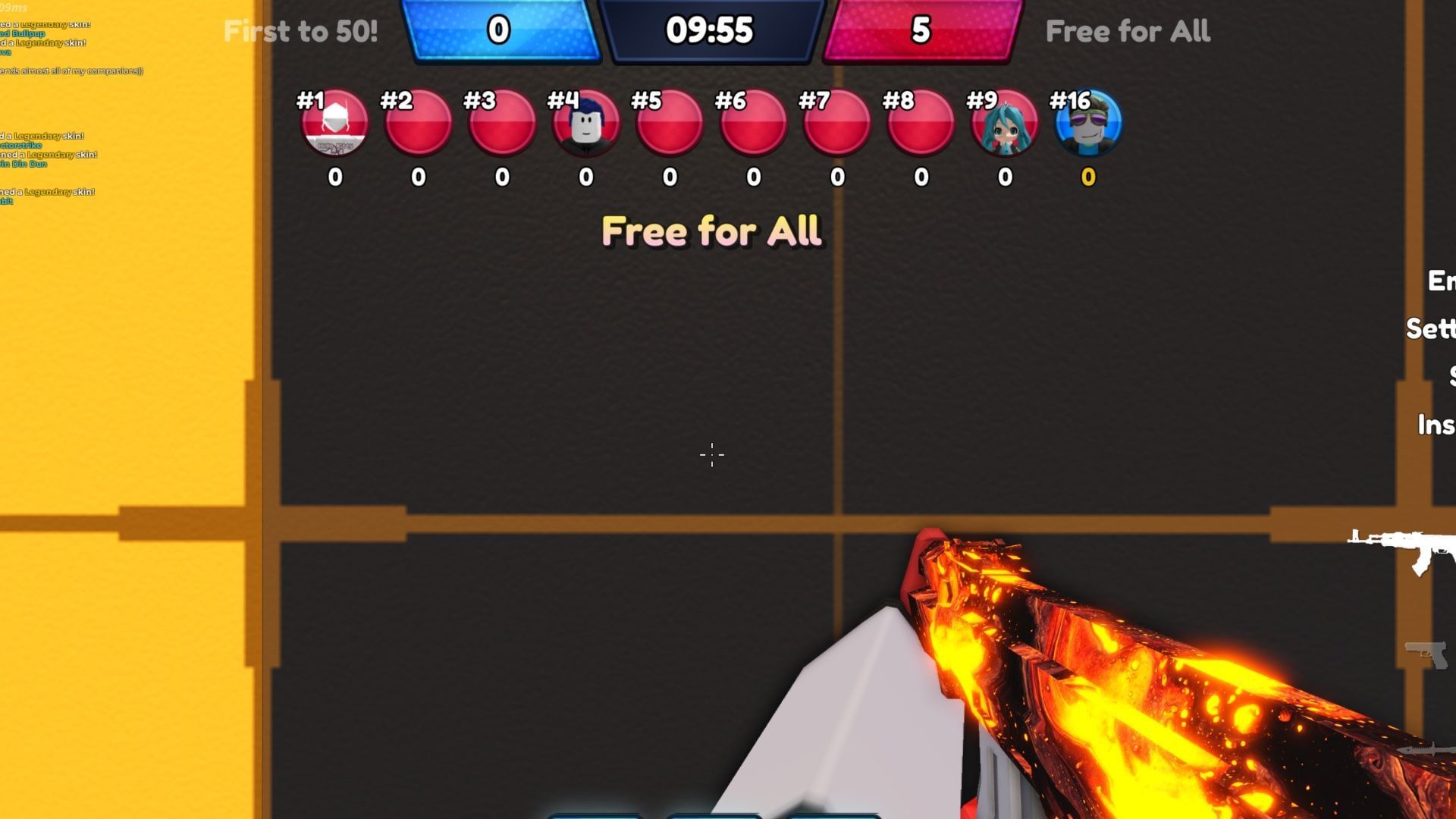 Free for All mode (Image via Roblox)