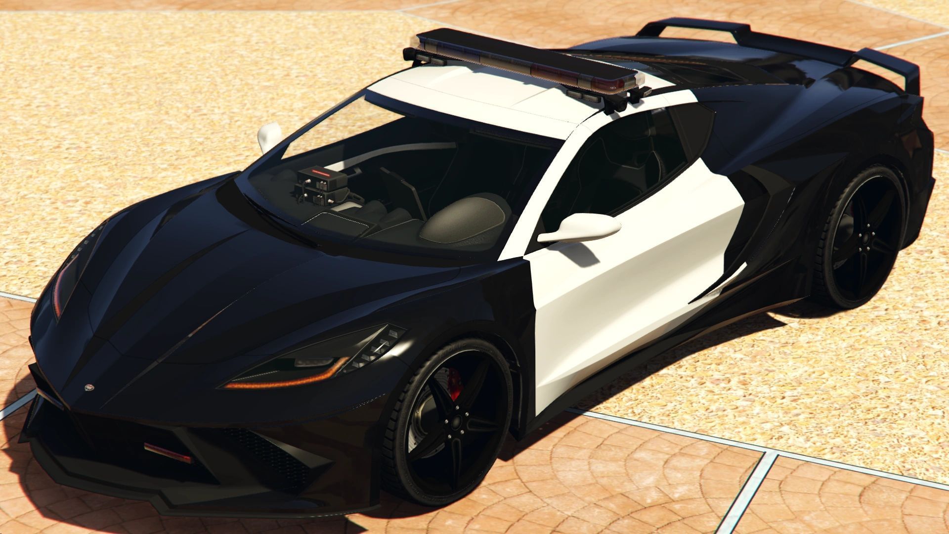 This is one of the fastest police vehicles in GTA Online (Image via Rockstar Games // GTA Wiki)