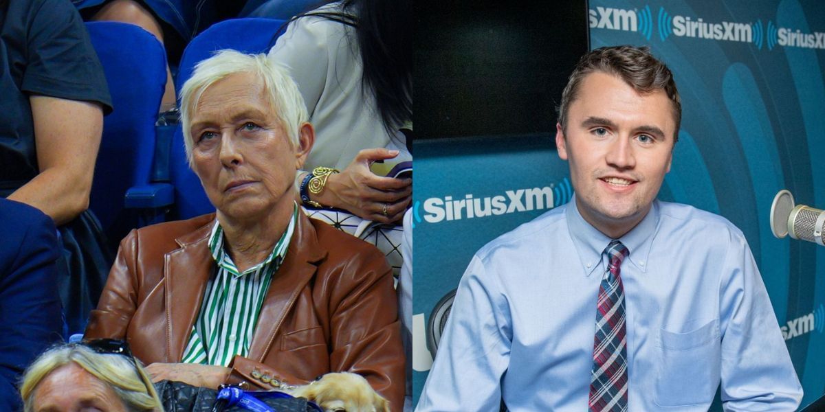 Martina Navratilova makes her feelings known on Charlie Kirk